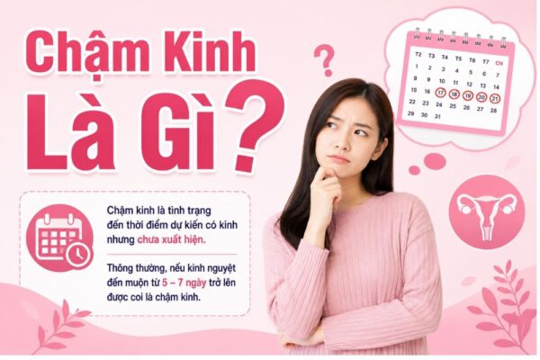 Chậm kinh là do đâu? nguyên nhân và cách khắc phục