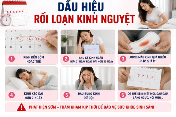 Nguyên Nhân Gây Rối Loạn Kinh Nguyệt Và Cách Khắc Phục