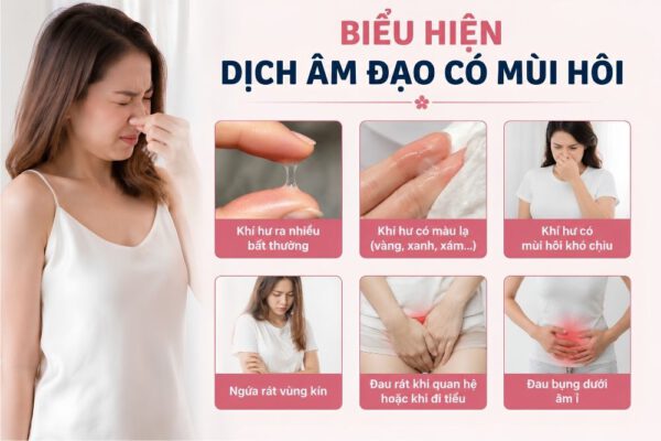 Dịch có mùi hôi là dấu hiệu bệnh gì? Nguyên nhân và cách xử lý