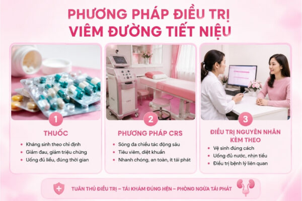 Cách Chữa Viêm Đường Tiết Niệu Hiệu Qủa Và Lưu Ý Khi Điều Trị