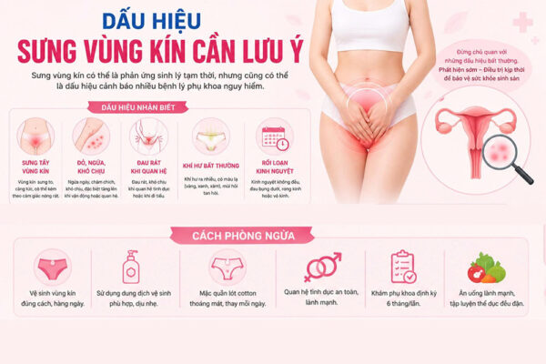 Sưng vùng kín là bệnh gì nguy hiểm không?