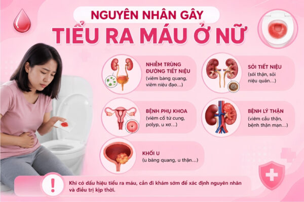 Tiểu Ra Máu Ở Nữ: Bác Sĩ Giải Đáp Nguyên Nhân Và Hướng Điều Trị