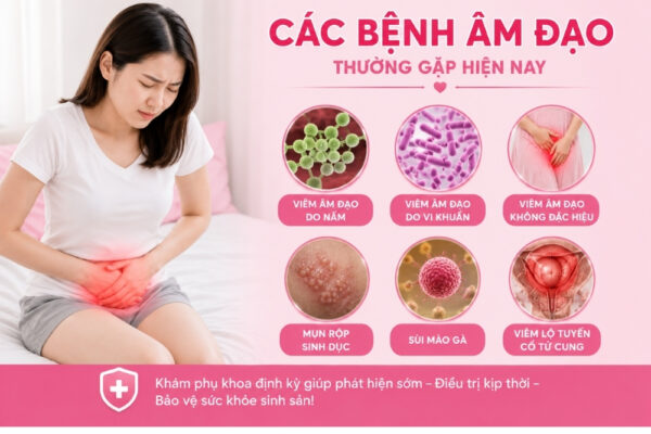 Những Bệnh Âm Đạo Thường Gặp Ở Phụ Nữ Và Cách Nhận Biết Sớm