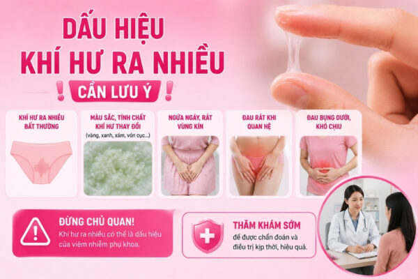 Khí Hư Ra Nhiều Có Nguy Hiểm Không? Khi Nào Cần Đi Khám?
