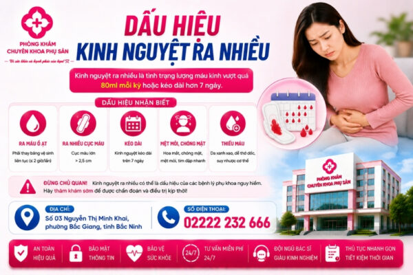 Kinh Nguyệt Ra Nhiều: Nguyên Nhân Và Cách Điều Trị
