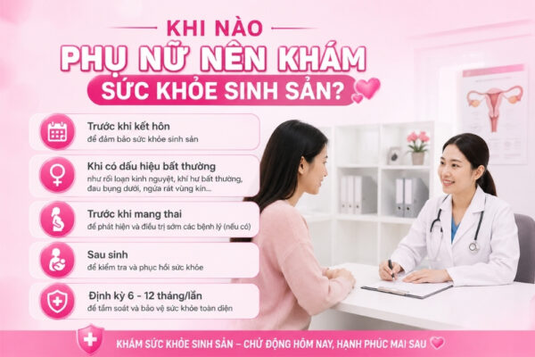 Khám Sức Khỏe Sinh Sản Nữ Là Gì? Khi Nào Nên Đi Khám?