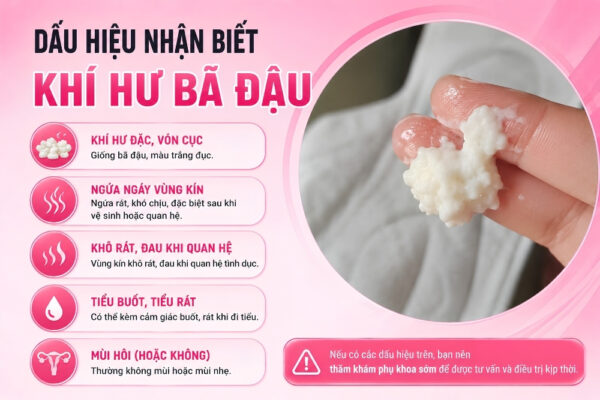 Khí Hư Bã Đậu Là Bị Gì? Nguyên Nhân Và Cách Điều Trị
