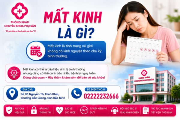 Mất Kinh, Vô Kinh Là Bị Bệnh Gì? Có Nguy Hiểm Không?