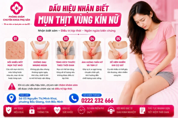 Mụn Thịt Vùng Kín Ở Nữ: 7 Nguyên Nhân Thường Gặp