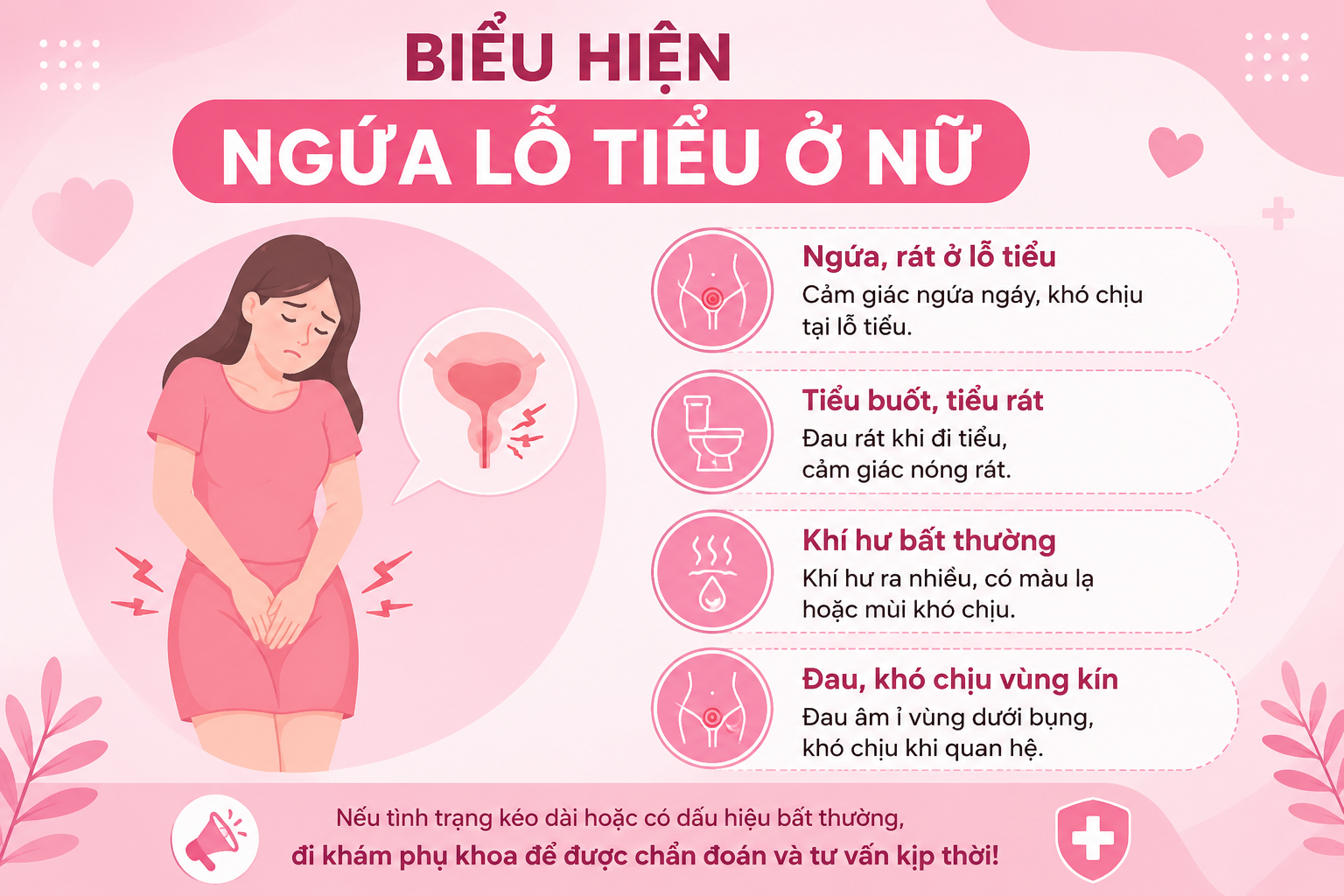 Ngứa Lỗ Tiểu Ở Nữ: Nguyên Nhân Và Những Bệnh Lý Cần Lưu Ý