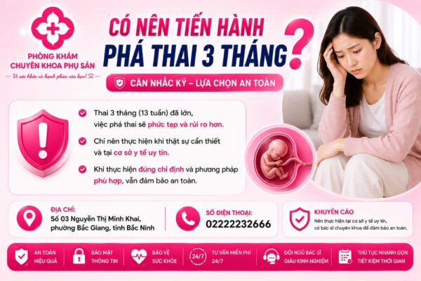 Phá Thai 3 Tháng Được Không? Phương Pháp Nào Phù Hợp?