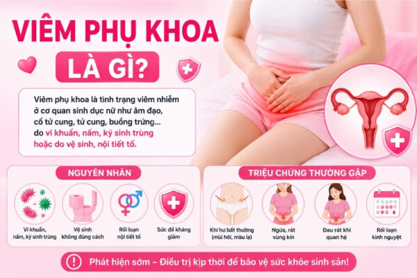 Các Triệu Chứng Viêm Phụ Khoa Thường Gặp Ở Nữ Giới